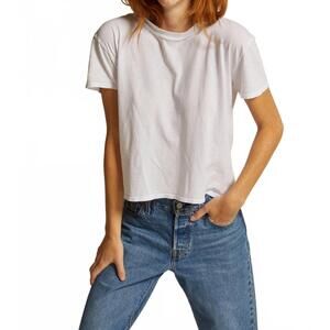 NEW PERFECTWHITETEE women's harley top in oatmeal